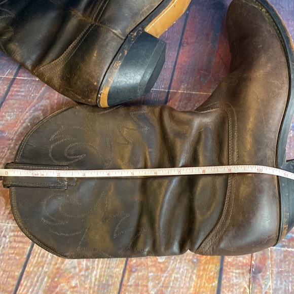 Durango Western Wear Leather Mid Calf Boots with Brass ToneToe accent detail - Picture 15 of 15